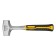 Sledgehammer Denzel 11011, all -metal, two -component handle, 1 kg