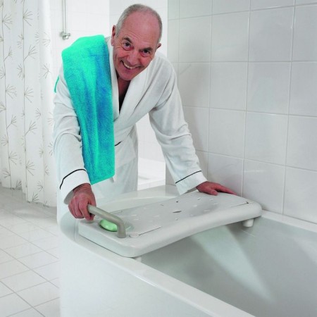 Sitting with a handle in a bath, white color-2