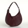 Women's bag with lightning, burgundy color