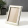 Photo frame plastic 9x13 cm white (281)