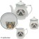 Tea set of Lenardi "Bukhara", 15 items