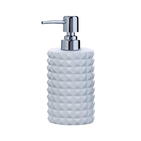 Axentia Vegas dispenser for liquid soap from white polyurezine Ø 7 Smallows 18 cm, 300 ml