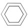 LED LED Geometria Hexagon 51W 4000k 3900 IP40 80x80x8 Black