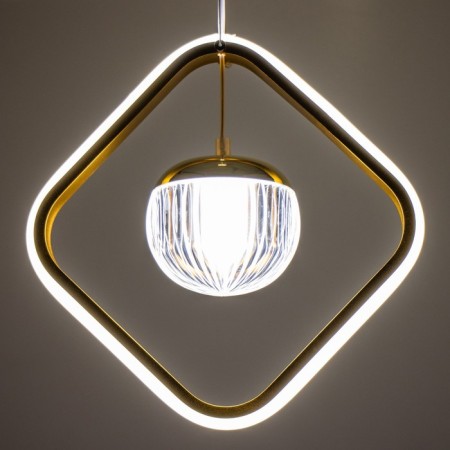 BayerLux 2686/2GD LED 20W 3000-6000K gold 30x30 cm-3