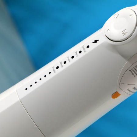 Irrigator for the oral cavity Windigo LIR-05, portable, 230 ml, 4 modes, 2 nozzles, batteries-5