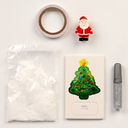 Set for creativity 2 in 1 "nightlight + toy: dragon, Santa Claus"-2