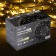 Garland “thread” 10 m, IP44, UMS, dark thread, 100 LED, warm white glow, flickering all LEDs, 24 V