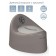 Pot children's Amarobaby Fort, with a lid, color gray color