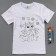 Set for creativity "T -shirt - coloring. Dragon with a gift »Size: 122-128 cm