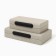 The box for jewelry "minimalism" eco -leather, set of 2 pcs.