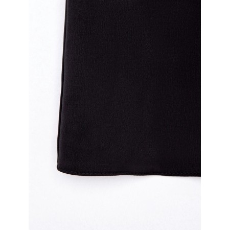 Elegant dress for children, black color, height 134 cm-1