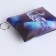 Monetnik's wallet with a zipper, color mix