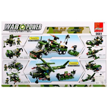 Military designer "Battle", 805 parts-4