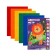 Color felt set, thick-2 mm, A4 format, soft, 5 sheets, 5 colors, bright colors