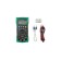 Universal Mastech MS8221E, 1x9 V multimeter, "call" mode, display backlight