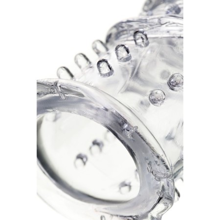 Toyfa A-Toys, TPR penis, transparent, 15.3 cm-7