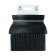 Brush for cleaning the passenger compartment of 12.5 × 12 cm, black