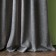 Set of curtains "Baddy", size 200 x 270 cm - 2 pcs, picking up - 2 pcs, black
