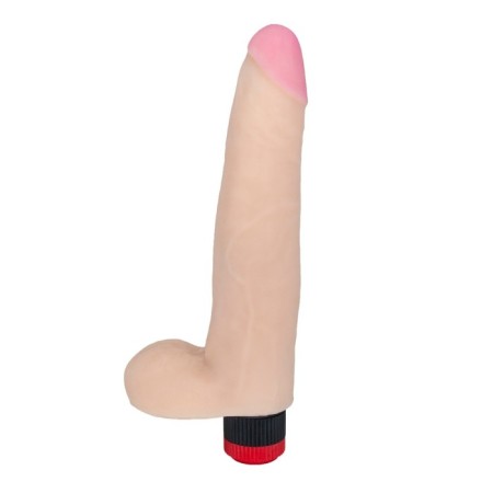 Lovetoy Android-L vibrator. NeoSkin, realist, built -in vibrator, 22 x 4.5 cm, bodily