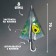 Children's umbrella "avocado" semi -automatic transparent, d = 90cm