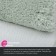 Bathroom mat, 70x120 cm, microfiber, light green color