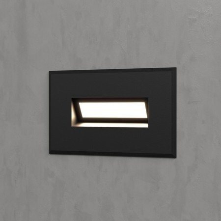 Elektrostandard, STEP 7 LED 3 watts, 50x84x54 mm, IP65, black color, black-1