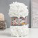 Yarn "Puffy Fine" 100% micropoliester 14.5m/100g (55 white)