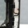 Climber Metal, glass "Lantern - Blooming monograms" D -10 cm black 13.5x15x29 cm