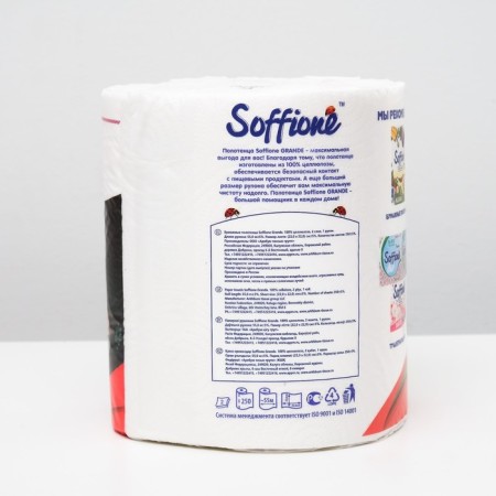 Paper towels Soffione Grande, 2 layers, 1 roll-2