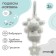 Suspension with vibration "Layer", a tear, on a crib, stroller, crumb I