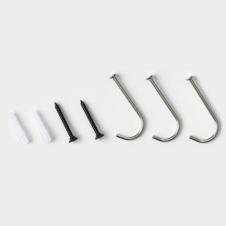 Holder for knives magnetic with hooks of the share "Line", 34 cm-3