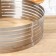 The uniform for baking muffins and cakes with size adjustment, 25-30 cm, chrome color