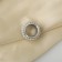 The cloth "Pearl", white color in silver
