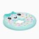 Silicone teething for teeth "Donut", turquoise color, crumb I