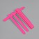 Wooden-based files on a wooden basis, abrasiveness 200/200, 13 cm, 10 pcs, color mix
