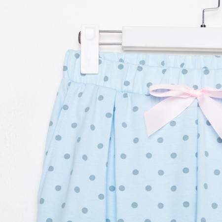Pajamas "Cloud" Pants, TOP KAFTAN, Blue/ Pink, 40-42-9