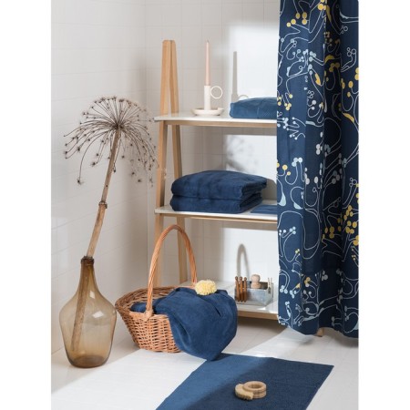 Essential dark blue towel, size 50x80 cm-1