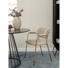 Eirill chair, 530 × 590 × 770 mm, Shenill, color gray