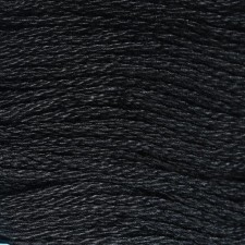 Muline threads, 8 ± 1 m, black color No. 0420