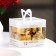 Set of candles in the sleeve "Circle", 12 pcs, metallic, gold
