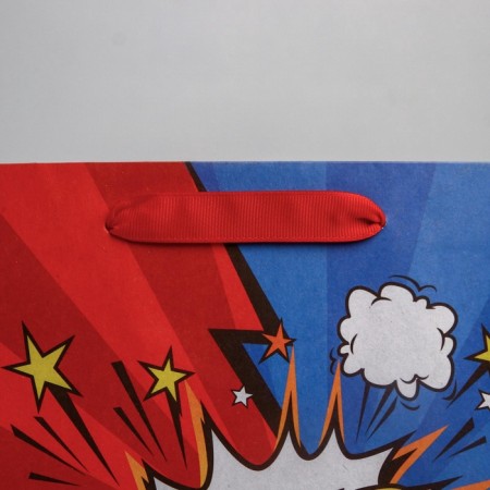 Package Gift Craft Vertical, Packaging, “Super Hero”, Ml 23 x 27 x 11.5 cm-3