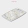 Board cutting plastic shade "Marble and gold", rectangular, 30 × 20 cm