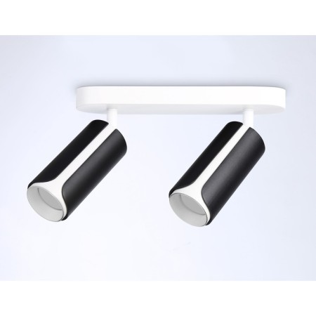 STAST NASTENNE-POTALLY WHOWER WITH AMBRELLA LIGHT, Techno Family, TN51598, 2XGU10, Black, White-1