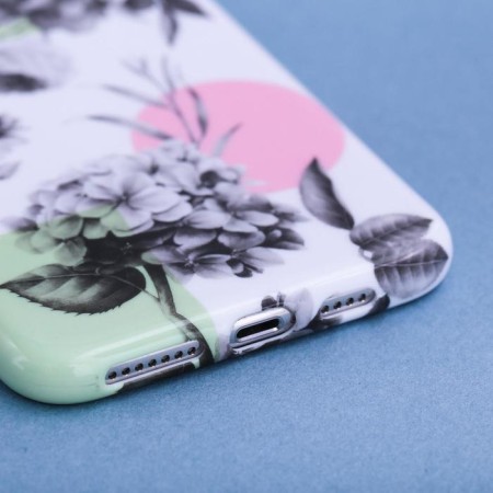IPhone XS Max Max "Hortensi" Case, 16 × 8 cm