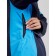 Ski jacket female winter, size 54, blue color