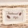 Stelly basket "Natural Life", 35x22x18 cm