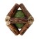 Double ball for cats made of pressed cat mint and Matatabi, 4-4.5 cm