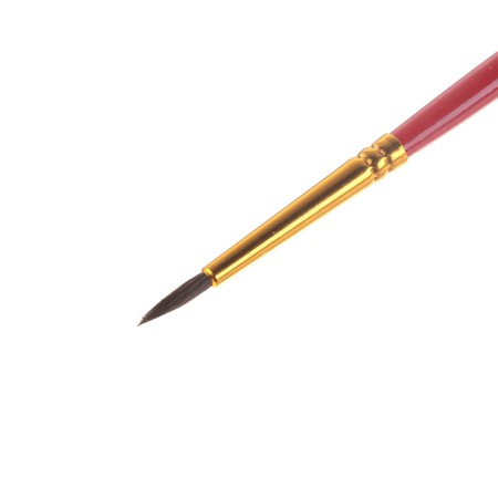 Pony brush, round No. 1, "gamma"-1