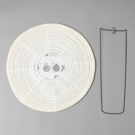 Obazhur "Regalite" E27 40W white 40x40x40cm-5