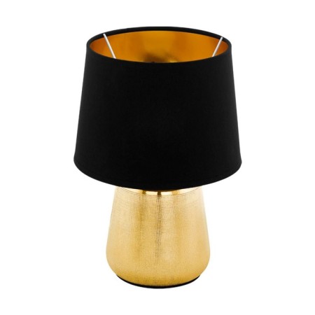 Manalba 1, 1x40W E14 table lamp, gold color
